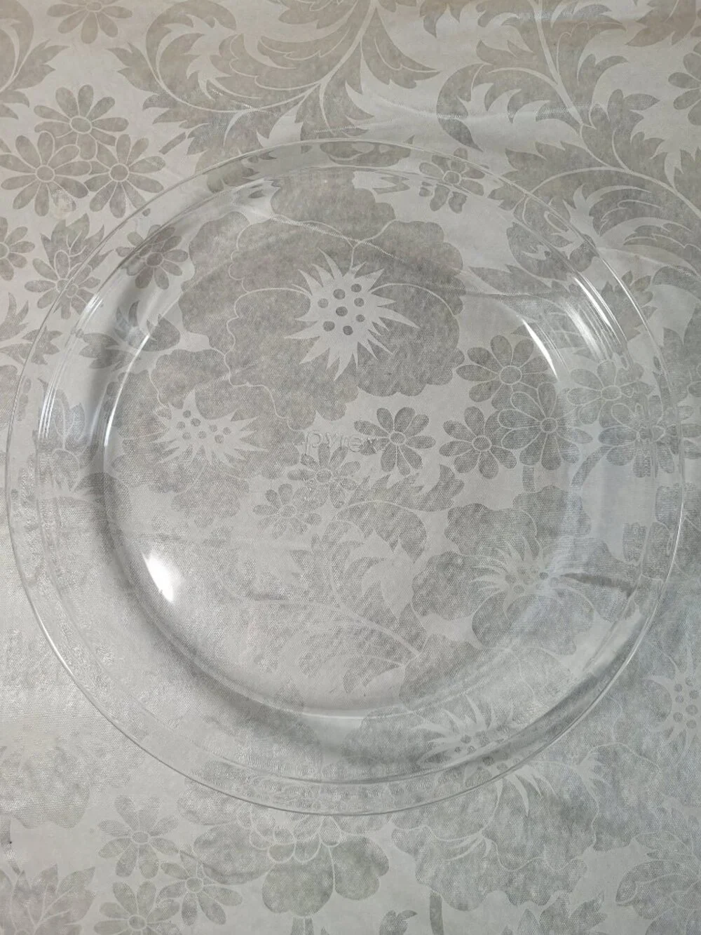 Vintage Pyrex Clear Glass Pie Plate #209 Baking Dish Pan 9 inch USA